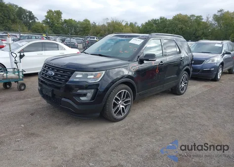 2016 Ford Explorer Sport from USA, damaged, VIN 1FM5K8GTXGGD14119